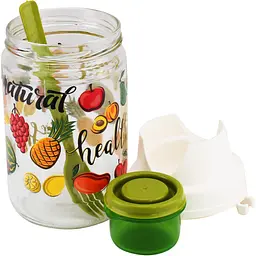 Банка для салату Herevin Decorated Green 660 мл (131614-002) - мініатюра 3