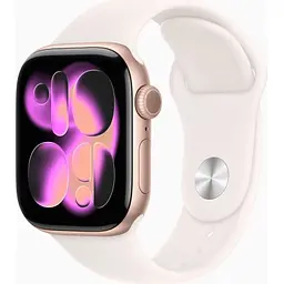 Смарт-годинник Apple Watch Series 11 GPS 42mm Rose Gold Aluminium Case with Light Blush Sport Band - S/M (MEU04RK/A) - мініатюра 4