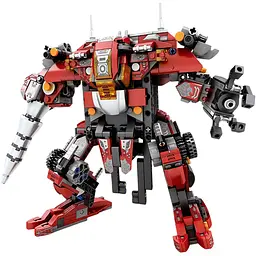 Конструктор Reobrix Mecha Dino Трансформер 3в1 динозавр Трицератопс (33003) [160326] - мініатюра 3