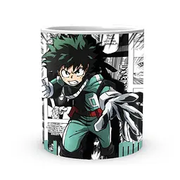 Кружка GeekLand Моя геройська академія My Hero Academia Ізуку Мідорія на тлі манги MHA 02.518 - мініатюра 2