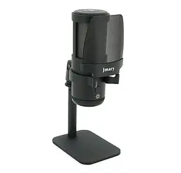 Професійний студійний конденсаторний мікрофон Jmary MCPW13 USB RGB Black - мініатюра 3