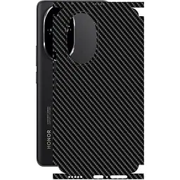 Захисна плівка StatusSKIN для Honor 200 5G Корпус Вініл Карбон чорний