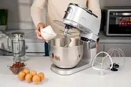 Кухонна машина Ardesto 1500 Вт сріблясто-сіра (KMCH-K1500SS) - мініатюра 18
