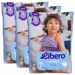Підгузники Libero Comfort 7 (16-26 кг), 63 шт