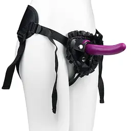 Фалоімітатор LoveToy Silicone Holy Dong 14.5 см фіолетовий - мініатюра 8