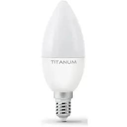 Лампочка TITANUM C37 6W E14 4100K 220V (TLС3706144)