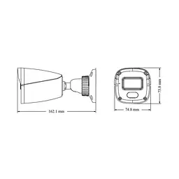 IP-відеокамера 4Mp TVT TD-9441S3L (D/PE/AR1) f=2.8mm (77-00174) - мініатюра 2