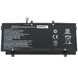 Акумулятор HP SH03XL (Spectre X360 13-AC, 13-AB) 11.55V 4200 mAh 49Wh Black - мініатюра 3