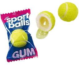 Жуйка Fini Tennis Balls Gum 1шт - мініатюра 4