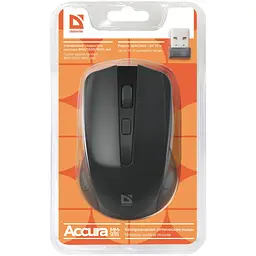 Мишка Defender Accura MM-935 Black (52935) - мініатюра 4