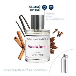 Парфумована вода Vanilla Delhi Avenue des Parfums 50 мл - мініатюра 2