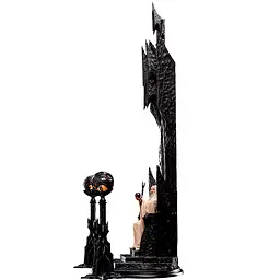 Статуетка Lord of The Rings Saruman the White on Throne Statue 1/6 scale (Володар перснів) 110 см - мініатюра 3