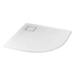 Душовий піддон напівкруглий Cersanit Tako Slim СЕТ В185 + сифон 90х4 см 30412