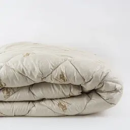 Ковдра ТЕП Dream Wool з овечою вовною 180x210 см бежева - мініатюра 6