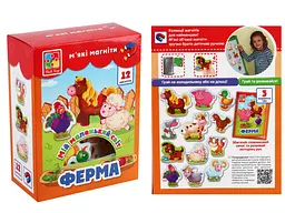 Набір магнітів Мій маленький світ Ферма, VT3106-09
