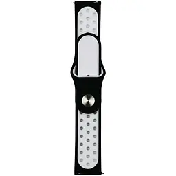 Універсальний ремінець Nike Sport Band для Samsung Gear S3 22mm Black/White [112569] - мініатюра 6