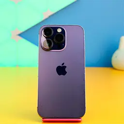 Смартфон Apple iPhone 14 Pro 128 ГБ темно-фіолетовий (MQ0G3) б/в [174183]