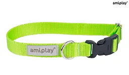 Нашийник для собак Amiplay Samba XL 45-70 * 2,5 см -зелений