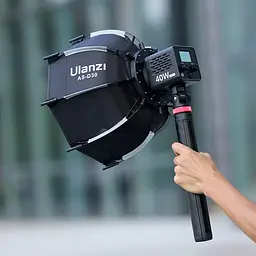Софтбокс Ulanzi 30cm Octagonal Softbox with Mini Bowens Mount and Grid (UV-L083GBB1 AS-D30) (L083GBB1) - мініатюра 7