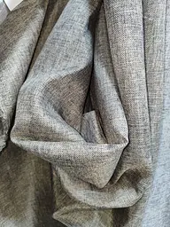 Штора льон полегшений сіро-бежевий 1 шт 250х250 - мініатюра 2