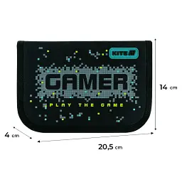 Пенал без наповнення Kite Play the Game (K26-621-8) - мініатюра 6