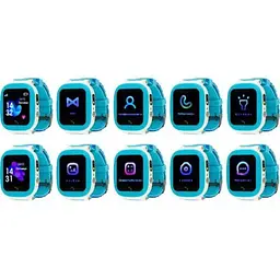 Smart Watch AmiGo GO004 Splashproof Camera+Led Blue UA UCRF - мініатюра 2