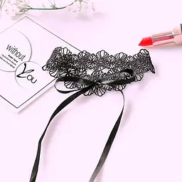 Чокер Tender Sweet ажурний мереживний з щільного гіпюру One size (K0571-1)