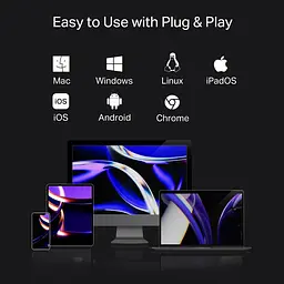 USB-Хаб TP-Link USB Type-C 7 в 1 (UH7020C) - мініатюра 9