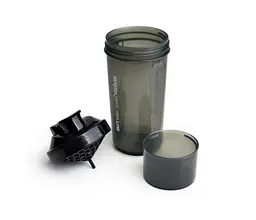 Шейкер спортивний SmartShake Slim 500 мл Black (10253001) - мініатюра 3