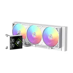Система рідинного охолодження Gamemax GLACIER 360 LCD WH - мініатюра 7