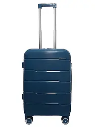 Валіза мала S+ з поліпропілену Milano bag 0305 52л Морська хвиля