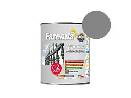 Грунтовка алкідна FAZENDA сірий 900г ГФ-021