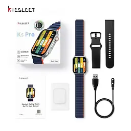 Розумний годинник Kieslect Calling Watch KS Pro чорний корпус - мініатюра 6