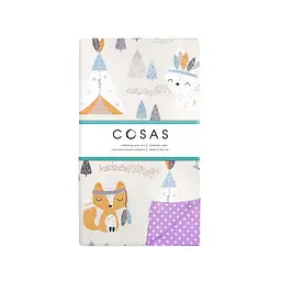 Дитяча постільна білизна Cosas DREAM ANIMALS 110х140см (AnimalsDreamBig_Dots_140) - мініатюра 4