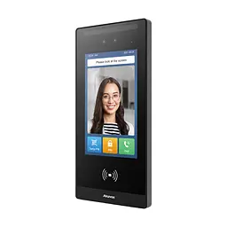IP-відеопанель багатоабонентська 2Mp Akuvox E18C з екраном 7", розпізнаванням облич та зчитувачем EM-Marine / Mifare / NFC / BLE / QR (00-00002167) - мініатюра 2