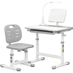Комплект Evo-kids (стілець+стіл+полиця+лампа) Evo-17 G Ergo (арт. Evo-17 G Ergo) - мініатюра 2