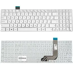 Клавіатура для ноутбука ASUS (X542 series) rus білий без фрейма