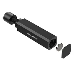 Підставка для відеокарти Coolmoon GH-120 Black (GH120-Black) - мініатюра 3