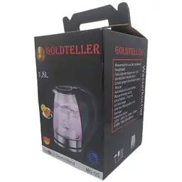 Електричний чайник Goldteller MG-05 1.8 л 1500 Вт чорний (MG-05 BLACK_400) - мініатюра 3