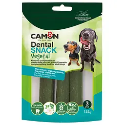 Ласощі Dental Snak ензимні палички з ферментами та ароматами петрушки, магнолії та розмарину 144 г 12 см 3 шт.