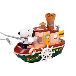 Конструктор Pantasy Snoopy - Пароплав (86907)