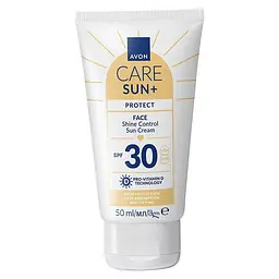 Сонцезахисний матуючий крем для обличчя Avon SPF30, 50 мл (158511561)