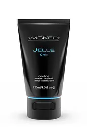 Анальный лубрикант с эффектом охлаждения Wicked Jelle Chill Anal Lubricant 120 ml