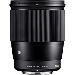 Об'єктив Sigma AF 16mm f/1.4 DC DN Contemporary Canon EF-M [99779] - мініатюра 2