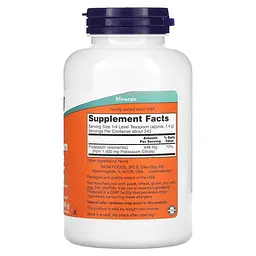 Вітаміни та мінерали NOW Potassium Citrate, 340 грам - мініатюра 2