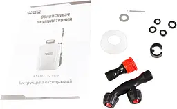 Обприскувач акумуляторний "Premium 92-9712" 12 л, 12V, 8 а/год MASTERTOOL 83115 - мініатюра 6