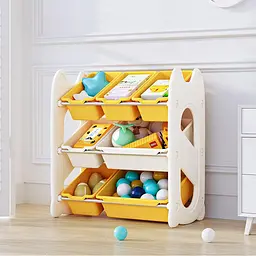 Стелаж Mealux Coral Yellow (KD-E022 Yellow) - мініатюра 3