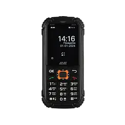 2E Мобільний телефон R240 2025 2.4 2SIM, 2500мА•год, чорний