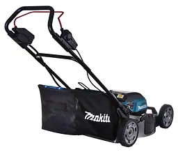 Газонокосарка акумуляторна Makita DLM530Z (53 см, 20-100 мм, 70 л, BL, LXT, без акумуляторів та зарядного пристрою) - мініатюра 2