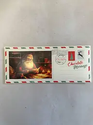 Шоколад Adikam Chocolate Message Листівка Санти 90 г